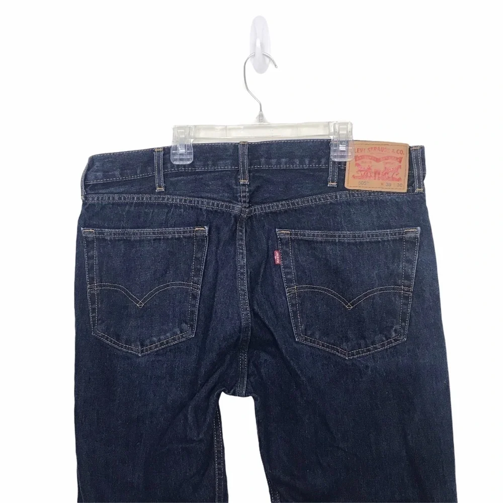 Levis 505 Original Straight Fit Denim Jeans 38x30
